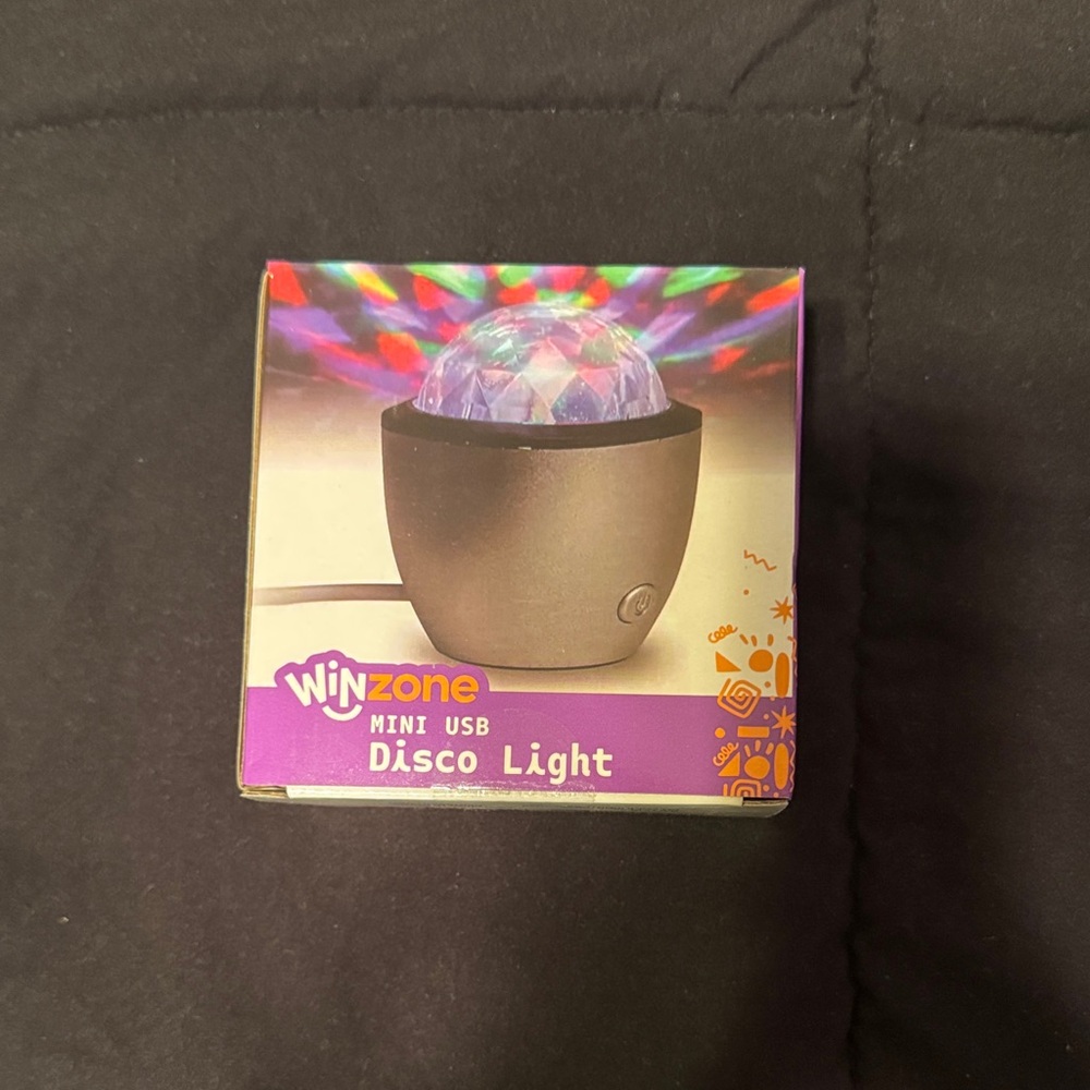 Mini USB Disco Light - Black